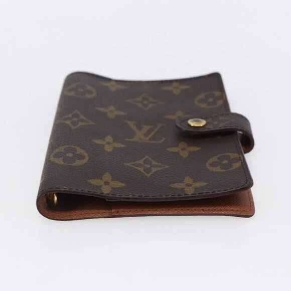 LOUIS VUITTON Monogram Agenda PM Day Planner Cover R20005 LV Auth 145866 - Picture 7 of 16